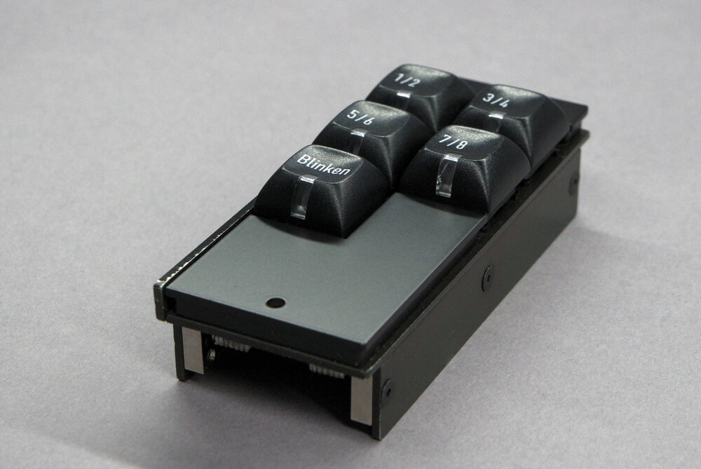 Button module for one channel